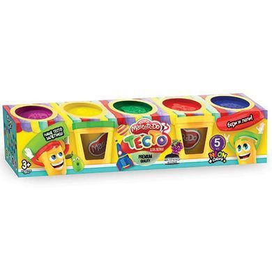 Маса для ліплення DankoToys MasterDo 5кол по 50гр TMDB-01-02