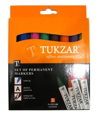 Перманентні маркери набір TUKZAR 8шт. Tz-5551-8К