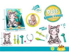 Іграшковий набір Pets Clinic room Киця та медичне приладдя DR 5099