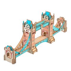 Деревянная сборная 3D модель WoodCraft Тауэрский мост (56,4*8,4*21,4см) XF-G002H