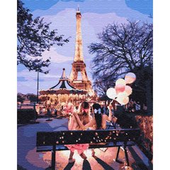 Картина по номер. на холсті 40*50см Никитошка GX32088 Вечір у Парижі