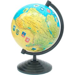 Глобус настольный диаметр 16см ТОП Украины 210022