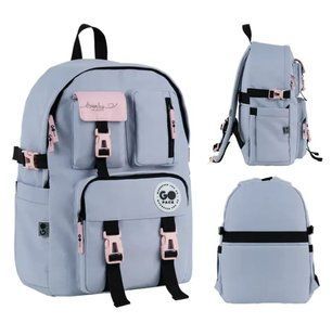 Рюкзак (ранець) м'який GoPack Education Teens GO26-2500L-* 43*30,5*14см, серый