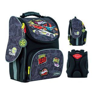 Рюкзак Kite школьный каркасный мод 501 Hot Wheels HW24-501S 35*25*13см