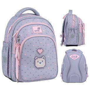 Рюкзак Kite школьный мод 763 Pixel Love K26-763S-1 37*27,5*12,5см
