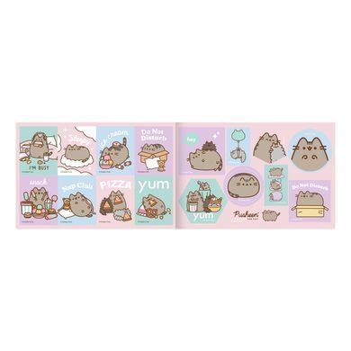 Книжка-розмальовка А4 Yes 4арк з наліпками Pusheen 743229
