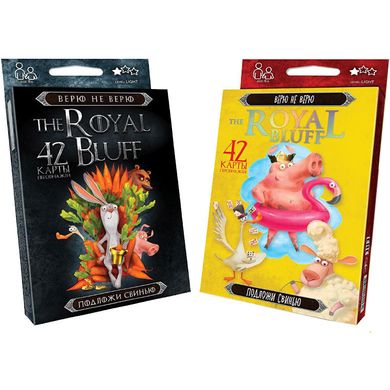 Игра DankoToys DT RBL-01-* The Royal Bluff Верю не верю