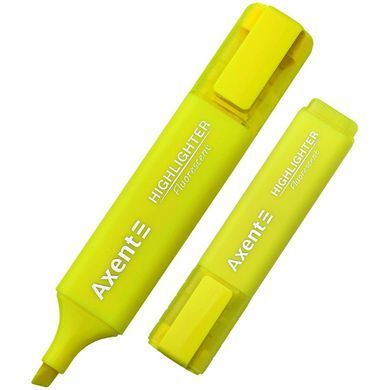 Маркер текстовыделитель Axent Highlighter Fluorescent 1-5мм 2537-A, Розовый