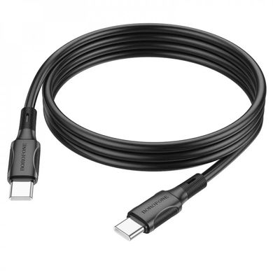 Кабель USB-A - Lightning 2.4A 1m Borofone BX80, Черный