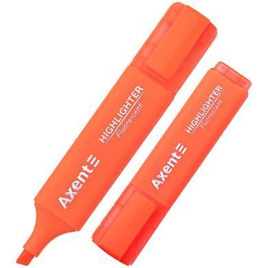 Маркер текстовыделитель Axent Highlighter Fluorescent 1-5мм 2537-A, Розовый