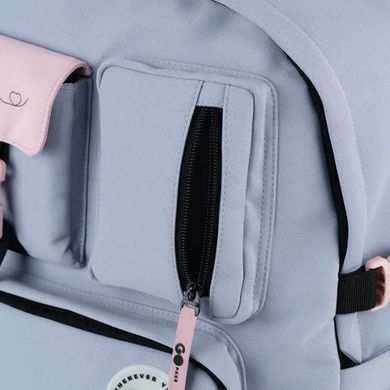 Рюкзак (ранець) м'який GoPack Education Teens GO26-2500L-* 43*30,5*14см, серый