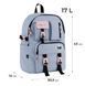 Рюкзак (ранець) м'який GoPack Education Teens GO26-2500L-* 43*30,5*14см, серый