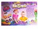 Кинетический песок DankoToys KidSand 4 цв. по 400 гр. + 10 формочек и песочница KS-02-01