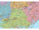 Карта Адміністративно-територіальний устрій України 160*110см картон М1:850000