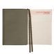Щоденник 2026 А5 Leo Planner Velvet м'який 25263*, Зеленый темный