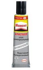 Клей универсальный Henkel Момент Кристалл полиурет. контактный 30мл уп.БЛИСТЕР