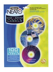 Матові вкладки FELLOWES NEATO до коробок Simline для CD/DVD дисків f.84498