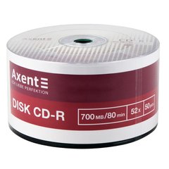 Диск CD-R 700 MB Axent 52x без упак 8102-A