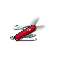 Victorinox SWISSLITE 58мм 7предм червон. + ножн. + Led Vx06228
