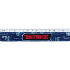Линейка 15см пластик Kite Transformers TF22-090