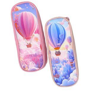 Пенал текстильный 22*8,5*5см, Air Balloon микс №520/SA-0292