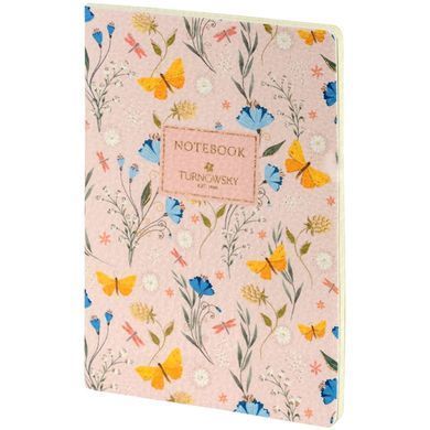 Блокнот А5 Axent 60арк Turnowsky Secret Garden-1 клітинка 8710-1-A-TR