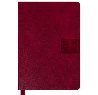 Щоденник 2027 А5 Leo Planner Persona твердий PE2527**, Бордо