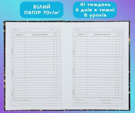 Школьный дневник ZiBi В5 (17,6*25см) Сладости ZB.13765-26