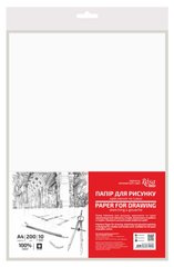 Бумага для рисования Rosa Studio А4 200г/м2 10 листов Мелкое зерно 169221002