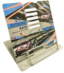 Подставка для книг металлическая Kidis Extreme race 13112