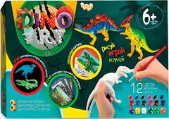Набір для творчості DankoToys DT DA-01-05 Розпис 3D моделей динозаврів Dino Art