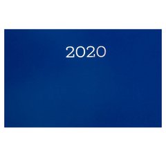 Щотижневик 9*15,5см Buromax 2020 кишеньковий Monochrome BM.2792-**, Синий