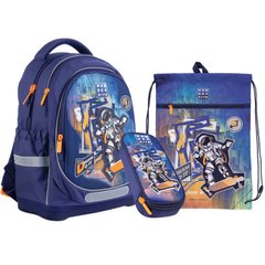 Набор школьный: рюкзак+пенал+сумка д/обуви Kite мод 724 Wonder Kite Space Skating SET_WK21-724S-2
