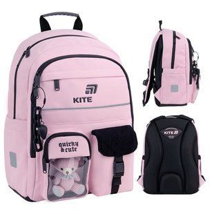 Рюкзак Kite школьный мод 584 Education Quirky Cute K26-584M-1 39,5*29*13см