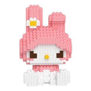 Конструктор 3D Magic Blocks My Melody кор.24см 1580 деталей №7840
