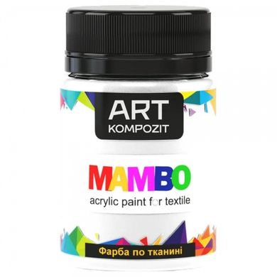 Фарба для тканинии Art Kompozit Mambo 50мл 746***, Білий