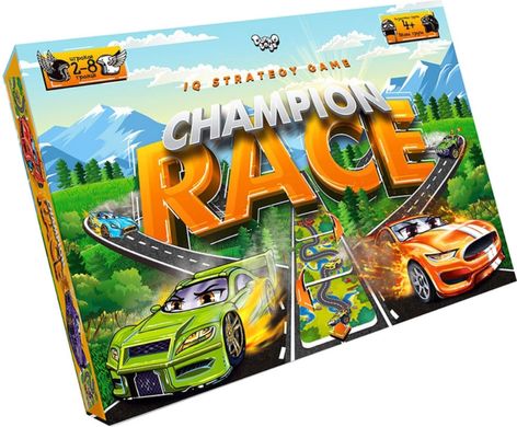 Игра настольная DankoToys DT CR-01-01 Champion Race