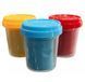 Масса для лепки в баночках Play Dough 3цв. по 86гр. №8710
