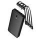 Повербанк 10000 mAh 22.5W+PD20W з 4 разными кабелями Borofone Ultra-thin BJ84/82713