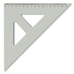 Треугольник 45 градусов 177мм KOH-I-NOOR дымчатый