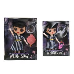 Іграшка лялька Wednesday Halloween 17см №1837/389
