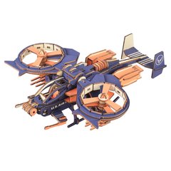 Деревянная сборная 3D модель WoodCraft Штурмовик (29*24*9см) XC-G008H