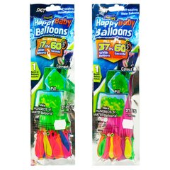 Водяні бомбочки Happy Baby Balloons набір 37шт MS-23-221
