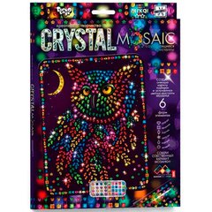 Набор для творчества DankoToys DT CRM-01-06 Мозаика Crystal Mosaic Сова