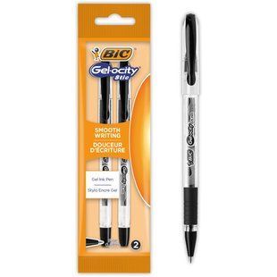 Гелевая ручка BIC Gel-Ocity Stic БЛИСТЕР 2ШТ bc989708, Синий