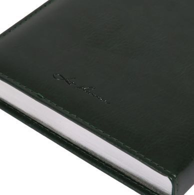 Ежедневник 2026 А5 Leo Planner Whisky твердый 2526**, Зелёный