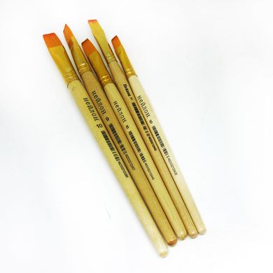 Кисть - Josef Otten синтетика плоская прямая, деревянная ручка N-BP, №6
