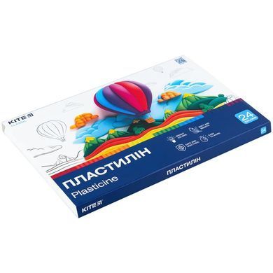 Пластилин Kite набор 24 цв. по 20 гр. Classic K-089