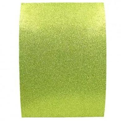 Фоамиран (китай) А4 (20*30см) Josef Otten Флексика EVA 1,5-1,8мм Fluorescent с глитером 1шт 17FA4-0**, Жёлтый