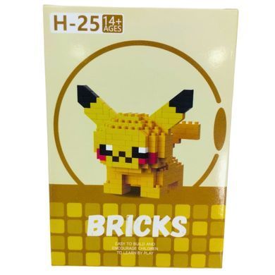 Конструктор 3D Blocks Bricks Pokemon, кор. 11,2*7,7*4см 204 деталі H-25